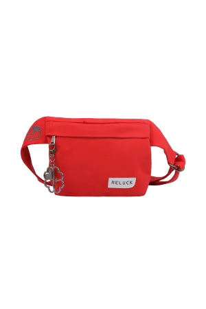 100% Recycled Fanny Bag Red