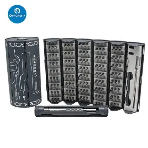 128 in 1 Magnetic Screwdriver Set Repair Toolkit With Storage Box