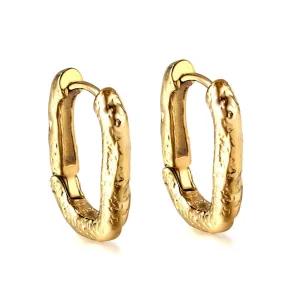 18K Gold PVD Santorini Hoop Earrings