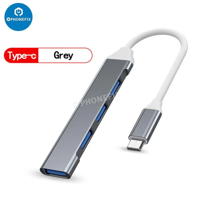 2/3/4 In 1 USB 3.0 Port Hub Expander For Phone PC Fast Data Transfer