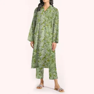 2PC- Unstitched Digital Printed Khaddar Suit PW9337