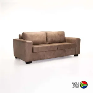 ANTONIO GENUINE LEATHER 3 SEATER COUCH