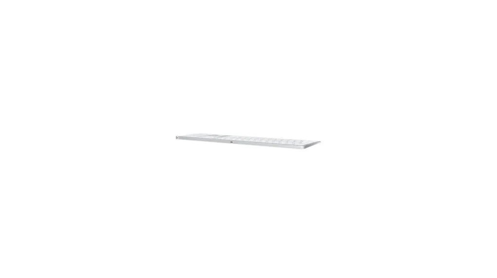 Apple Magic Keyboard with Touch ID and Numeric Keypad for M1 Silver Arabic A2520 - ML2C3AB/A