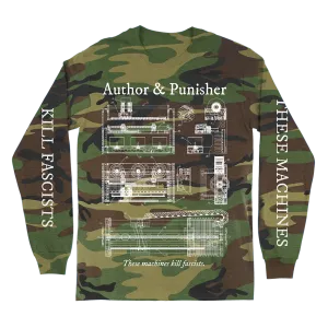 Author & Punisher "These Machines Kill Fascists" Camo Longsleeve