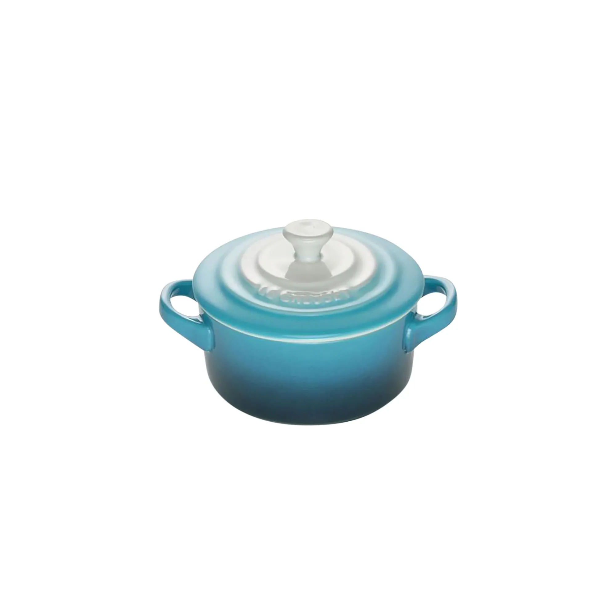 Classic 10cm Mini Round Cocotte - Ombre Blue