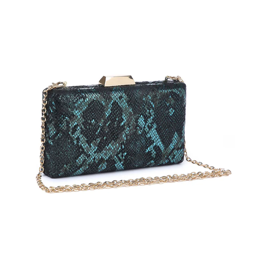 Flora Snake Evening Bag