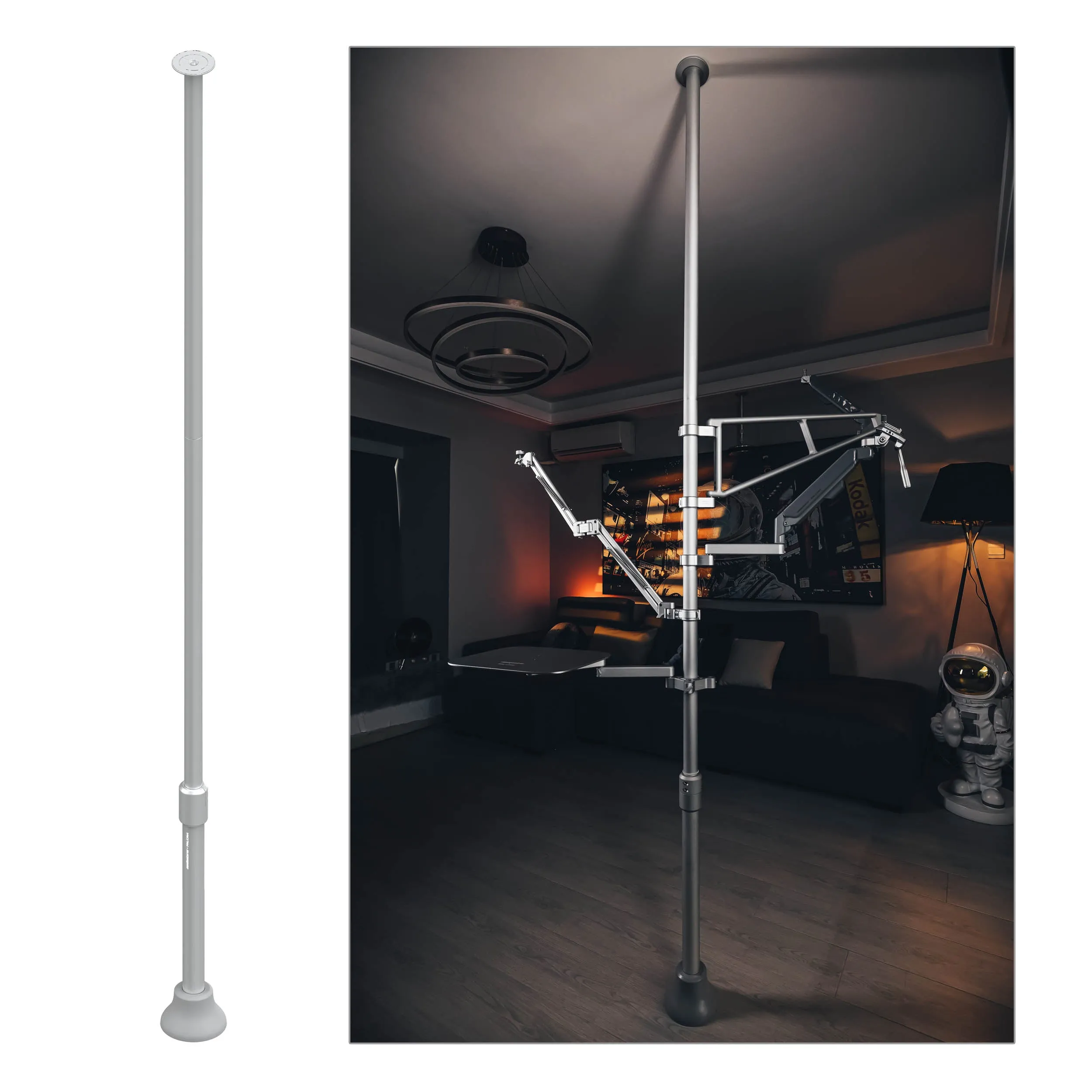 GEARTREE 2741 Floor-To-Ceiling Stand with 400kg Load Capacity