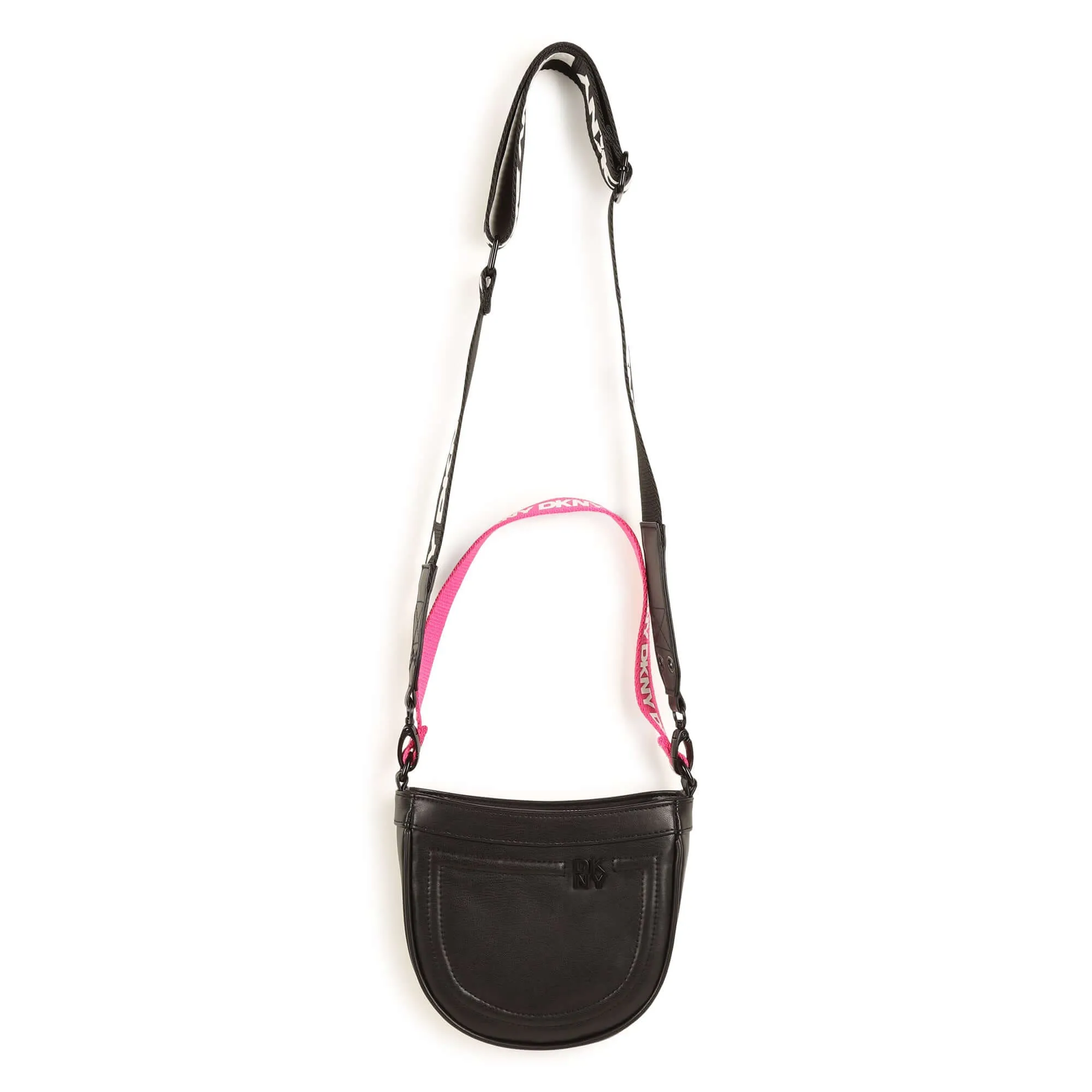 Girls Black Handle Bag