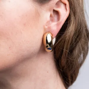 Half Hoop Clip Earrings