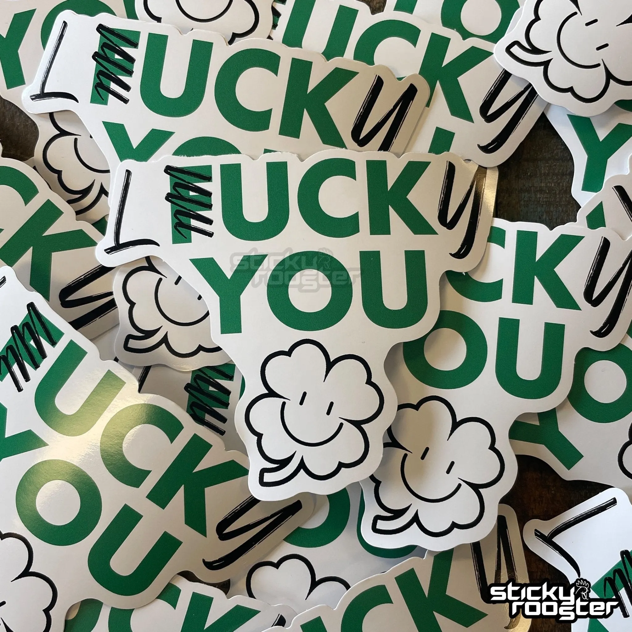 Lucky You sticker