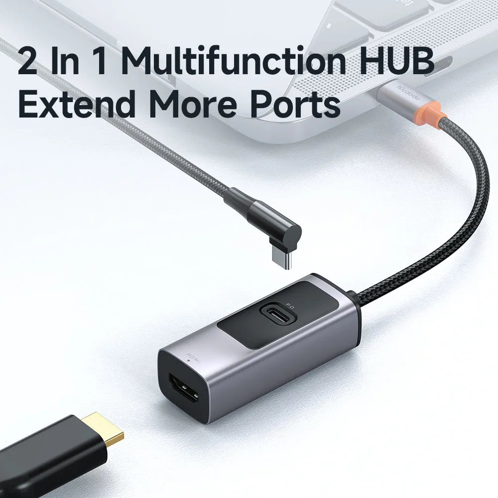 Mcdodo 2 in 1 USB-C HUB (PD100W HDMI 8K)