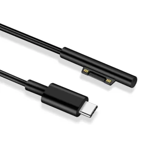 Microsoft Surface Charging Cable For Surface Pro 3 4 5 6 Go Book USB-C 15V PD