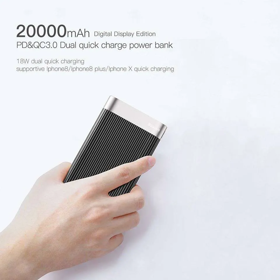 Premium 20000mah Power Bank, Fast Charging