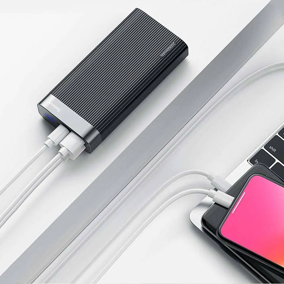 Premium 20000mah Power Bank, Fast Charging