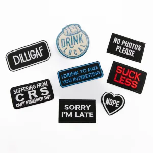 Salty Iron On Patch Bundle (8 pcs)