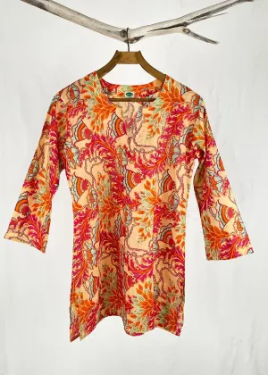 Syl Printed Cotton Tunic