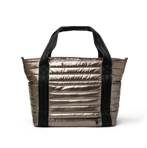 The Jetset Wingman Tote in Pearl Latte