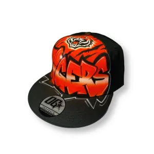 Tigers Graffiti Name Snapback Cap