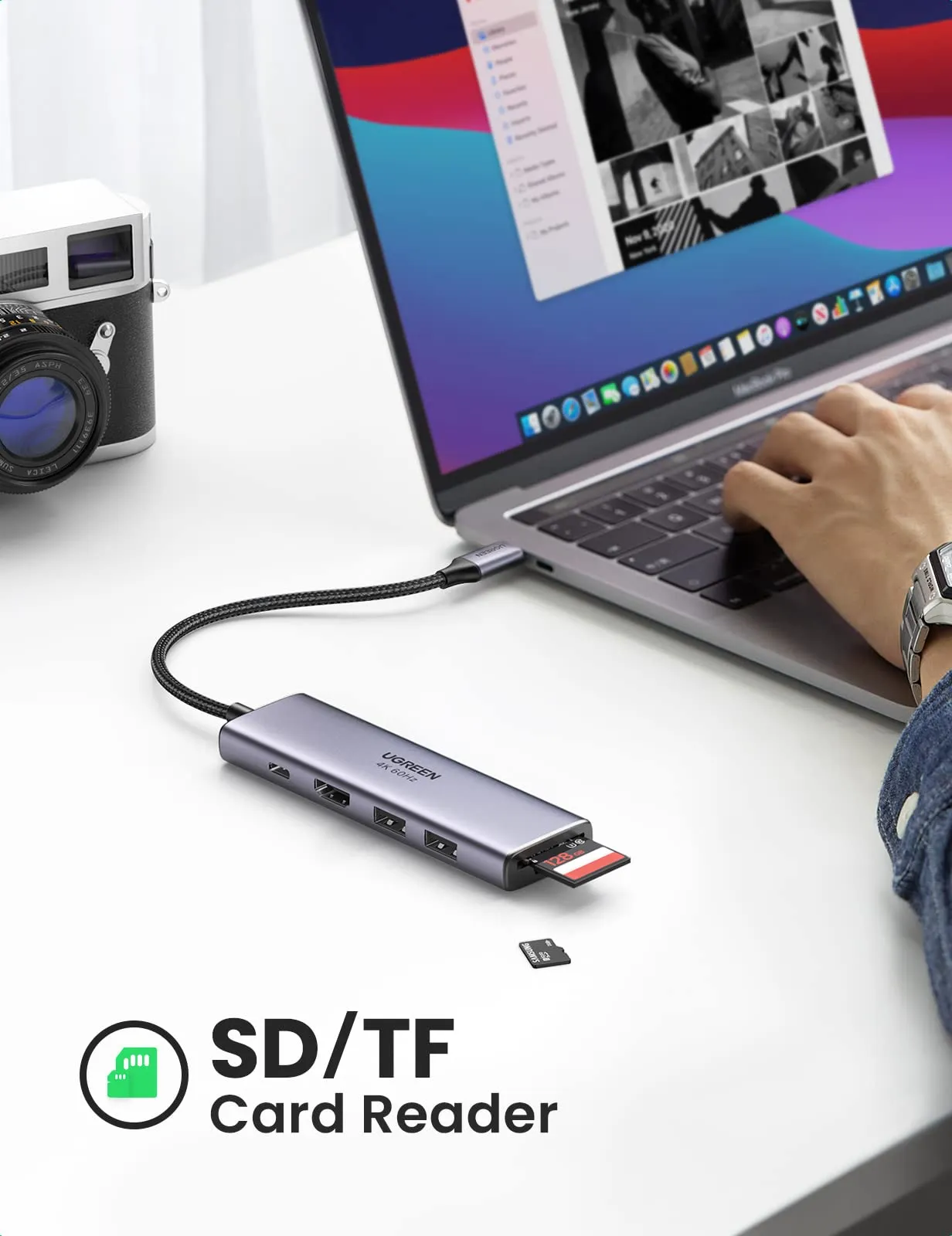 UGREEN 6 in 1 USB C Hub